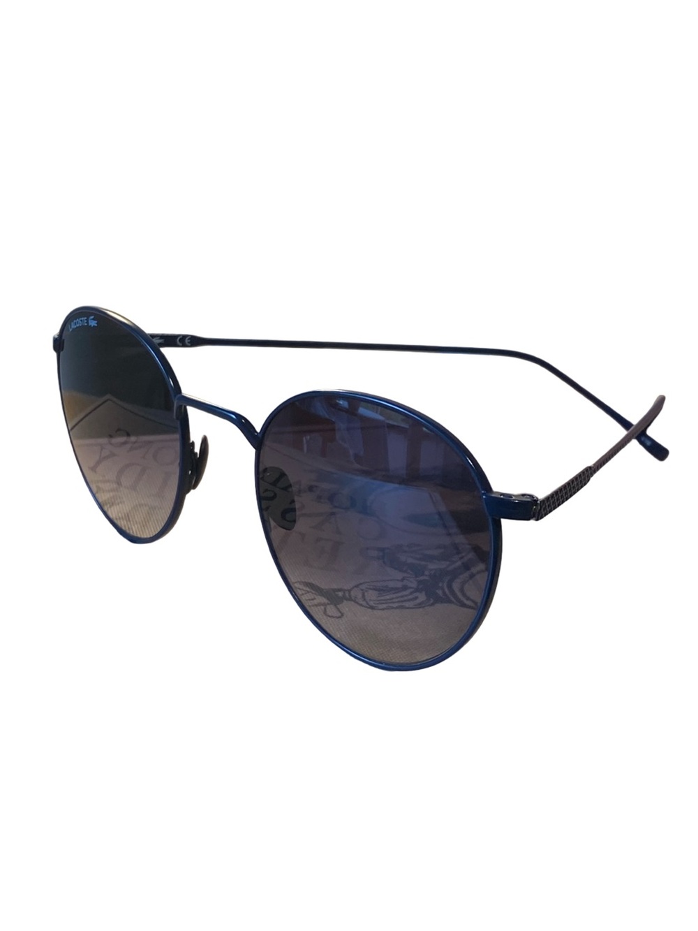 Lacoste Women's Round Sunglasses in Blue
